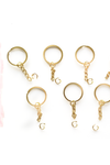 Key Ring W. Chain Gold (Package.Price)