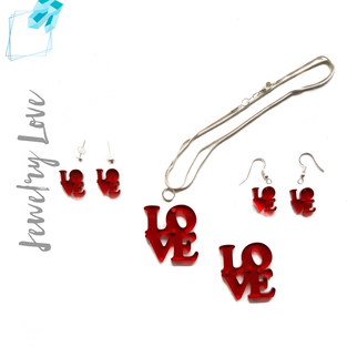 Acrylic Jewelry Love