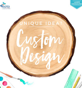 Laser Engraving Wood Custom Design (Package.Price)