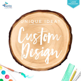 Laser Engraving Wood Custom Design (Package.Price)
