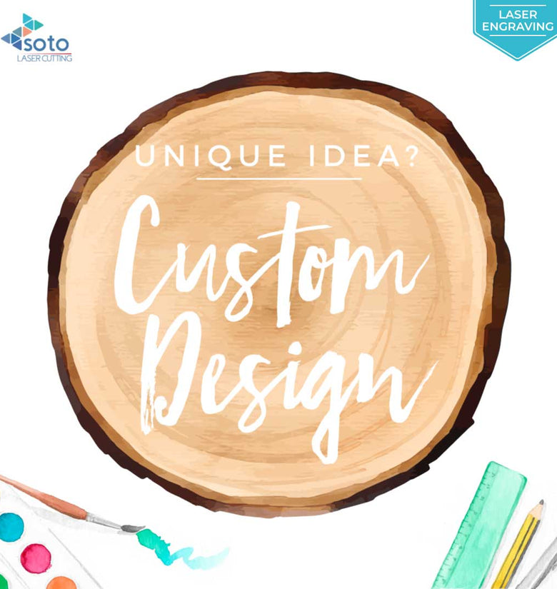 Laser Engraving Wood Custom Design (Package.Price)