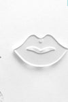 Laser Engraving Acrylic Keychains Woman Lips