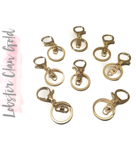 Gold Key Chain Lobster Claw ( (Package.Price)