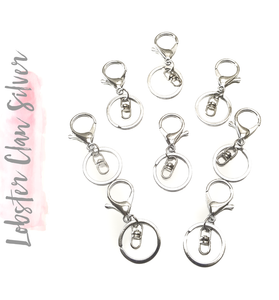 Silver Key Chain Lobster Claw ( (Package.Price)
