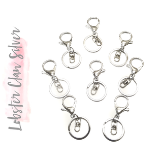 Silver Key Chain Lobster Claw ( (Package.Price)