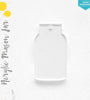 Laser Engraving Acrylic Keychains Mason Jar