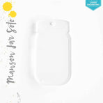 Laser Engraving Acrylic Keychains Mason Jar Soto