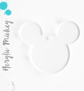 Acrylic Keychains Mouse Head