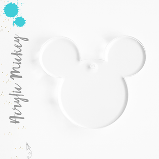 Acrylic Keychains Mouse Head