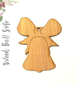 Wood Christmas Ornaments Bell Soto (Package.Price)