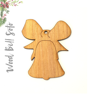 Wood Christmas Ornaments Bell Soto (Package.Price)