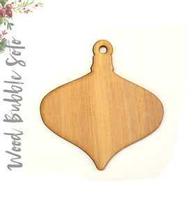 Wood Christmas Ornaments Bubble Soto (Package.Price)