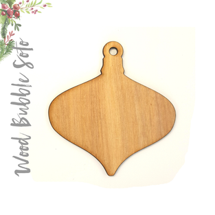 Wood Christmas Ornaments Bubble Soto (Package.Price)