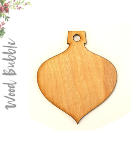 Wood Christmas Ornaments Bubble (Package.Price)