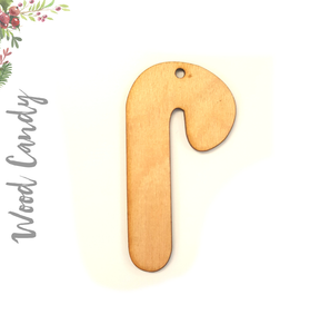 Wood Christmas Ornaments Candy (Package.Price)