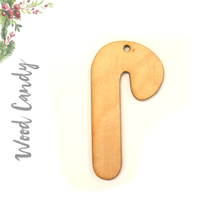 Wood Christmas Ornaments Candy (Package.Price)