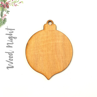 Wood Christmas Ornaments Night (Package.Price)