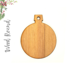 Wood Christmas Ornaments Round (Package Price)
