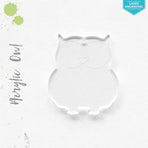 Laser Engraving Acrylic Keychains Owl