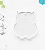 Laser Engraving Acrylic Keychains Owl