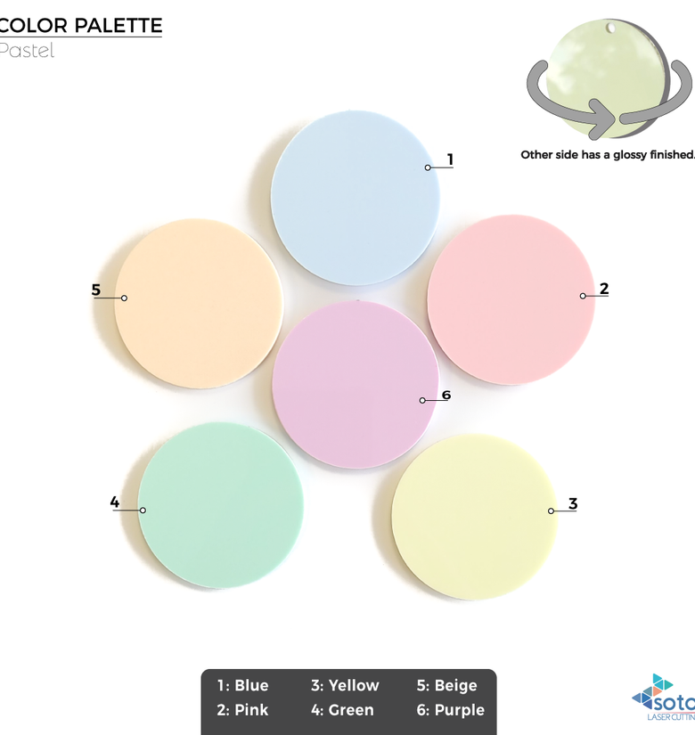 Acrylic keychain Samples (Pack 24 Units) – Soto Laser Cutting