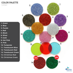 Acrylic Circle Glitter (Package.Price)