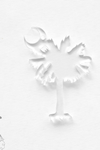 Acrylic Keychains Palmetto Tree
