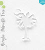 Laser Engraving Acrylic Keychains Palmetto Tree
