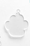 Laser Engraving Acrylic Keychains Paw Print Soto