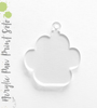 Acrylic Keychains Paw Print Soto