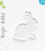 Laser Engraving Acrylic Keychains Rabbit