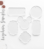 Acrylic keychain Samples (Pack 24 Units)
