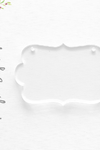 Acrylic Christmas Ornaments Sign four