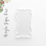 Acrylic Christmas Ornaments Sign one