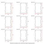 Acrylic Christmas Ornaments Sign one