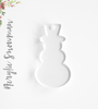 Acrylic Christmas Ornaments Large Snowman