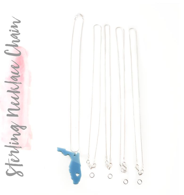 Sterling Silver Necklace Chain (Package.Price)