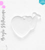 Laser Engraving Acrylic Keychains Stethoscope