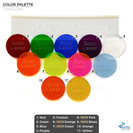 Laser Engraving Acrylic Keychains Mouse Head with Ribbon