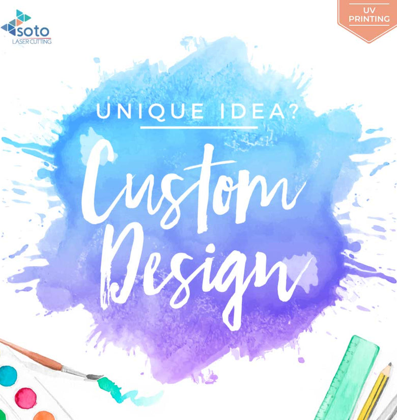 UV Printing Acrylic Custom Design