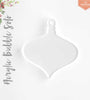 UV Printing Acrylic Christmas Ornaments Bubble Soto