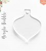 UV Printing Acrylic Christmas Ornaments Bubble