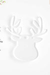 UV Printing Acrylic Christmas Ornaments Elk