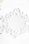 UV Printing Acrylic Christmas Ornaments Snowflake