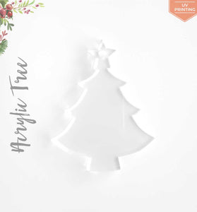 UV Printing Acrylic Christmas Ornaments Tree