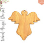 UV Printing Wood Christmas Ornaments Angel Daniel