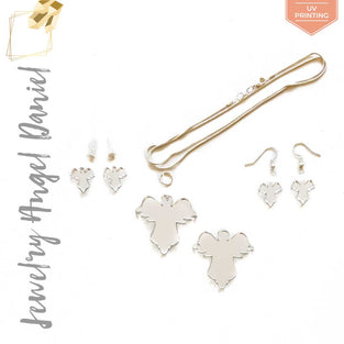 UV Printing Acrylic Jewelry Angel Daniel