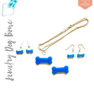 UV Printing Acrylic Jewelry Dog Bone