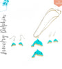UV Printing Acrylic Jewelry Dolphin