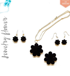 UV Printing Acrylic Jewelry Flower